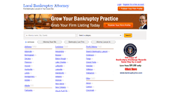 Desktop Screenshot of bankruptcyatlaw.com